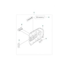 Clutch Cover for Husqvarna K970