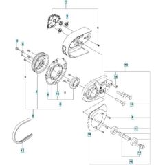 Belt Guard, Pulley 14