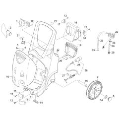 Housing Assembly for Karcher HD 10-23-4 S Pressure Washer