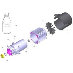 Motor Assembly for Karcher HD 7-17 M Pressure Washer