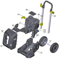 Housing Assembly for Karcher HD 9-20-4 S Pressure Washer