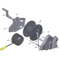 Hose Reel Assembly for Karcher HD 9-20-4 S Pressure Washer