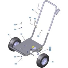 Frame Assembly for Karcher HD 7-20 G Classic Pressure Washer