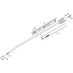 Lance Assembly for Karcher HD 9-23 G Pressure Washer