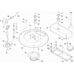 Burner Cover Assembly for Karcher HDS 1000 DE Pressure Washer