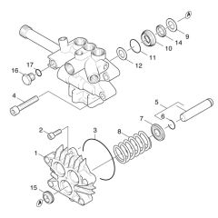 Piston Assembly for Karcher HDS 1000 DE Pressure Washer