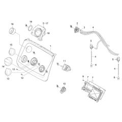 Control Panel Assembly for Karcher HDS 12-18-4 S Pressure Washer