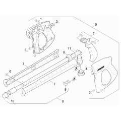 Trigger Handle Assembly for Karcher HDS 5-11 U Pressure Washer