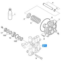 Piston Assembly for Karcher HDS 6-10-4 C Pressure Washer