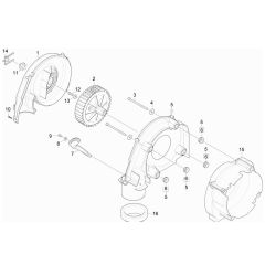Blower Assembly for Karcher HDS 6-10 C Pressure Washer