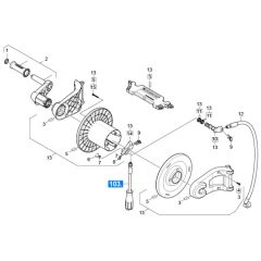 Hose Reel Assembly for Karcher HDS 6-14-4 CX Pressure Washer