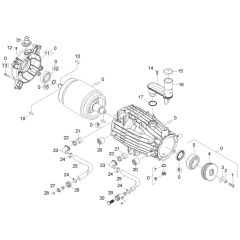 Motor Assembly for Karcher HDS 6-14-4 CX Pressure Washer