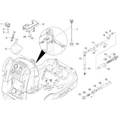 Float Valve Assembly for Karcher HDS 7-10-4 M Pressure Washer