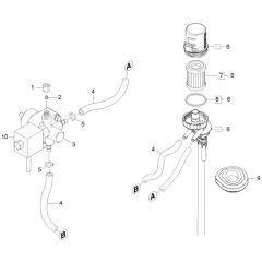 Filter Assembly for Karcher HDS 7-10-4 M Pressure Washer