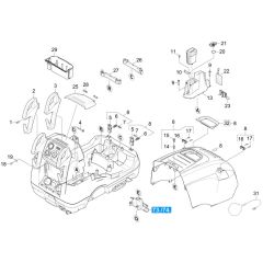 Housing Assembly for Karcher HDS 7-12-4 M Pressure Washer
