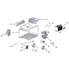 Frame Assembly for Karcher HDS 8-20 G Pressure Washer