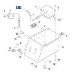 Control Box Assembly for Karcher HDS 801 D Pressure Washer