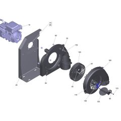 Blower Assembly for Karcher HG 64 Pressure Washer