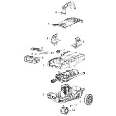 Housing Assembly for Karcher K 3 Follow Me Pressure Washer