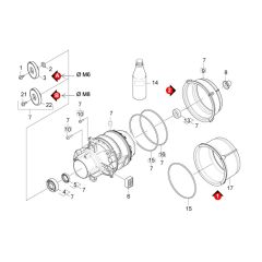 Motor Assembly for Karcher K 6 Special Pressure Washer