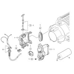 Electric Box Assembly for Karcher K 6 Special Pressure Washer