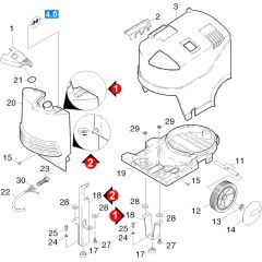 Cover Assembly for Karcher K 855 HS Plus Pressure Washer