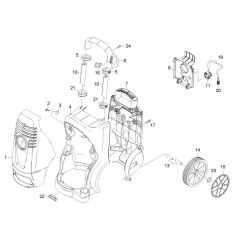 Housing Assembly Karcher Xpert HD 7125 Pressure Washer