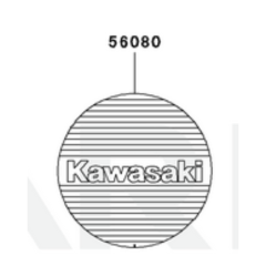 Kawasaki KGT27A Label