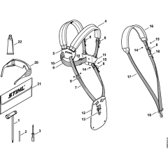 Tools, Extras for Stihl KM111R KombiEngine