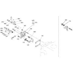 Speed Control Plate Assembly for Kubota D1105-E2B Engine