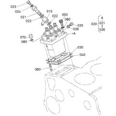 Injection Pump Assembly for Kubota D905-E2BG Engine