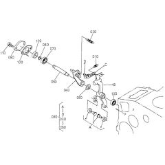 Governor Assembly for Kubota V1505-T-B Engine