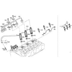 Nozzle Holder Assembly for Kubota D600-BBS Engine