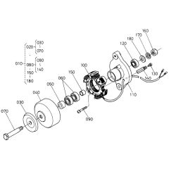 Dynamo Assembly for Kubota D600-BBS Engine