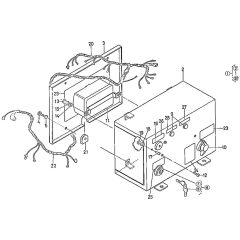 Switch Case Assembly for Kubota D750-BC Engine