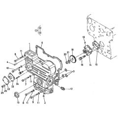 Gear Case Assembly for Kubota D750-BC Engine