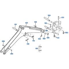 Boom Assembly for Kubota KH35