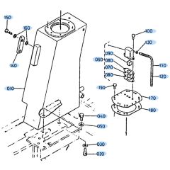 Oil Tank Assembly for Kubota KH35