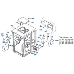 Cabin Assembly for Kubota KH35