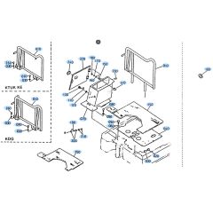 Kubota KH35 Floor Plate
