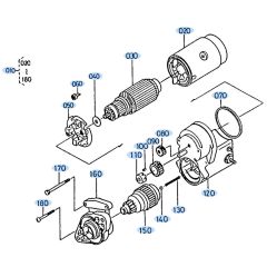 Starter Assembly for Kubota KH35