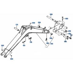Boom Assembly for Kubota KH36