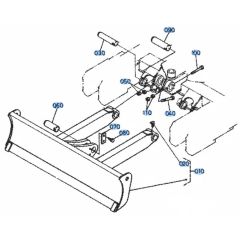 Dozer Assembly for Kubota KH36