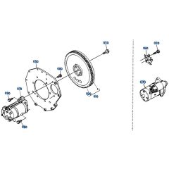 Flywheel Assembly for Kubota