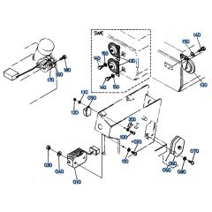 Horn Assembly for Kubota KH36