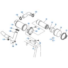 Air Cleaner for Kubota KH60