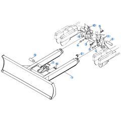 Dozer Assembly for Kubota KH60