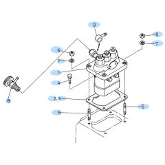 Injection Pump for Kubota KH60