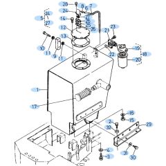 Oil Tank Assembly for Kubota KH60