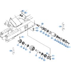Track Roller Assembly for Kubota KH60